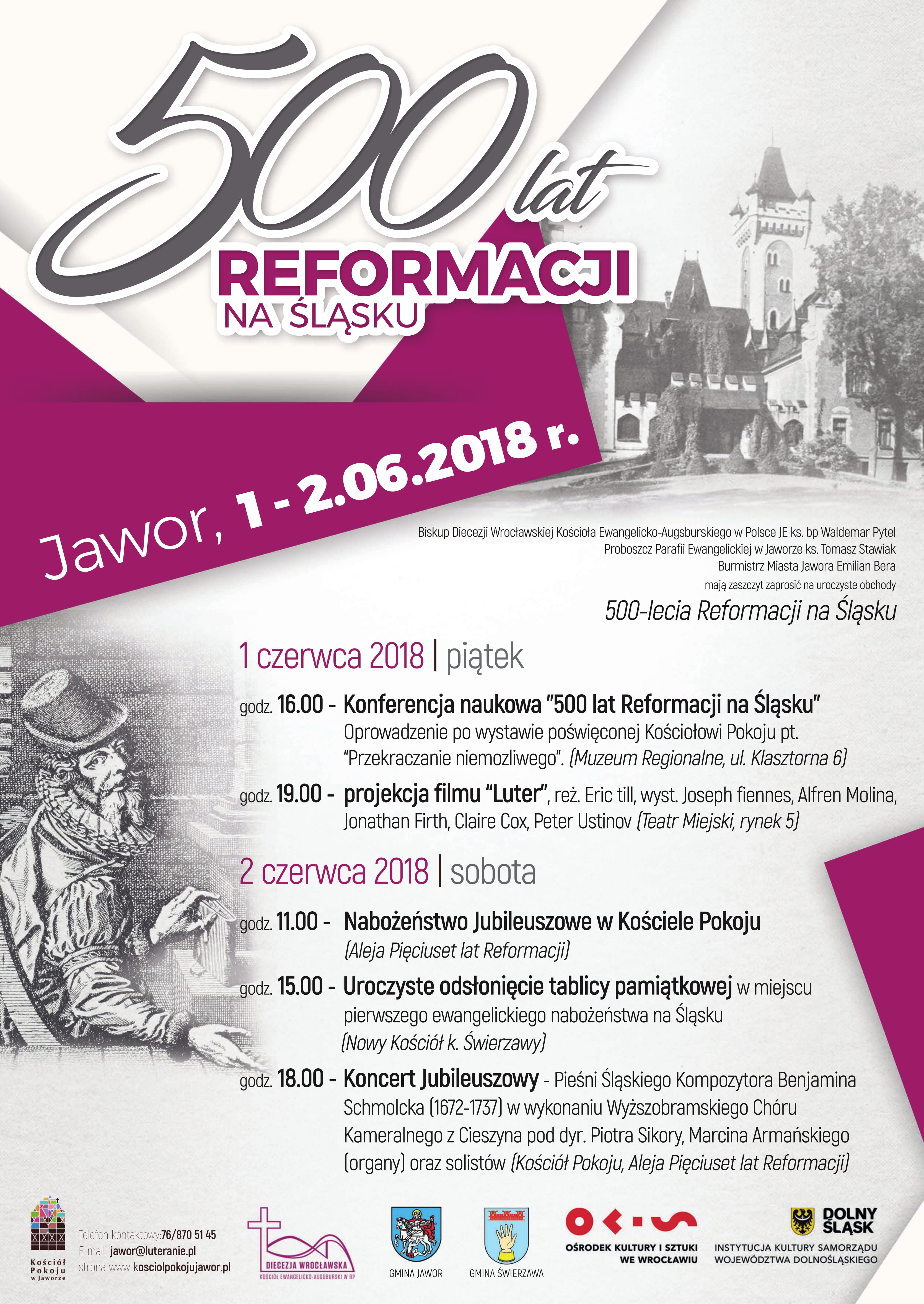 Plakat 500 lat informacji